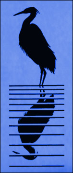 blue heron logo
